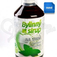 Bylinný sirup na spanie s Valeriánou 500ml