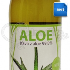 Aloe Vera šťava 99,8% Ekomedica bez konzervatov a cukru 