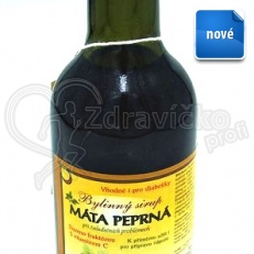 Mäta prieporná sirup 250ml Klášterní officína 