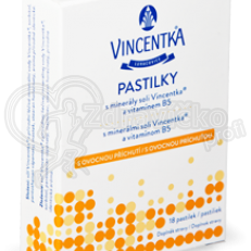 VINCENTKA cmúľacie pastilky 