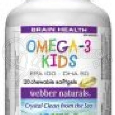 WEBBER Omega 3- KIDS 120cps.