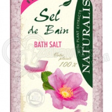 NATURALIS Soľ do kúpeľa ruža 1000g