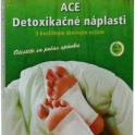 Detoxikačné náplaste na nohy  ACE 8ks