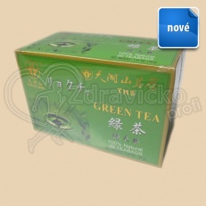 TIAN HU SHAN GREEN TEA    Zelený čaj porciovaný 20x2g