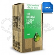 PESTREC MARIÁNSKY + PÚPAVA 50ml kvapky  – antioxidant, detoxikácia pečene, krvný cukor