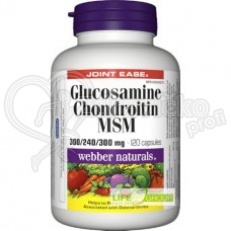 WEBBER Glucosamin Chondroitin MSM 120cps.